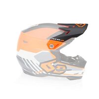 6D ATR-2 Target Youth Helmet Replacement Peak - Neon Orange