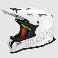 SMK Allterra (GL120) Motorcycle Helmet - White