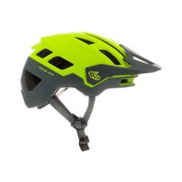 6D TB-2T Ascent Trail MTB Cycling Helmet  - Matte Hi-Vis Yellow/Grey