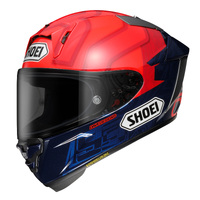 Shoei X-SPR Pro Marquez 7 TC-1 Motorcycle Helmet - Red/Blue