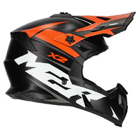 M2R X2 Motorcycle Helmet Charger PC -8F Orange