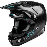 Fly Formula S Carbon Motorcycle Helmet Black