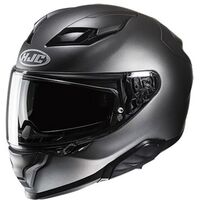 HJC F71 Motorcycle Helmet Semi-Flat Titanium