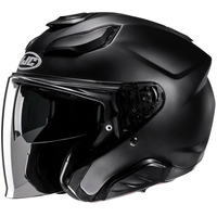 HJC F31 Motorcycle Helmet Metal Black