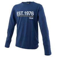 Ohlins  Men's Original EST. 1976 Long Sleeve T-Shirt -  Blue/White