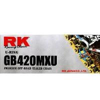 RK 420MXU x 136L MX U Ring Chain Gold