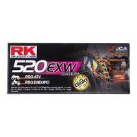 Rk 520Exw X 120L Xw Ring Motorcycle chain  Enduro Gold