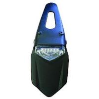 Tail Light LED With Spoiler Clear Lens