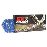 EK Motorcycle 520 QX-Ring Blue Chain 120L
