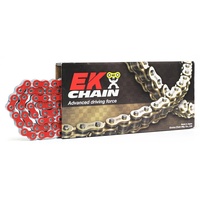 EK Motorcycle 520 QX-Ring Red Chain 120L