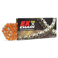 EK Motorcycle 520 QX-Ring Orange Chain 120L