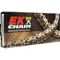 EK Motorcycle  525 NX-Ring Super H/Duty Gold Chain 130L