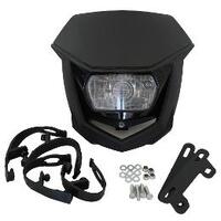 Universal Headlight Off Road-Enduro 12V Hal Black