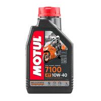 Motul 10W40 7100 4T Ester 100% Synthetic Oil 1L