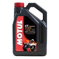 Motul 7100 4T Ester 100% Synth 10W40 Motorcycle Oil - 4L