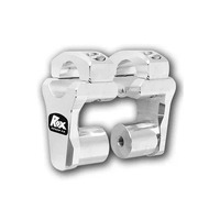 2" Rox Risers Pivoting 7/8 Or 1 1/8"  Handlebar  Mach Finish