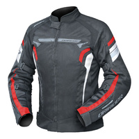 Dririder Air Ride 4 Ladies Motorcycle Jacket - Black/Red