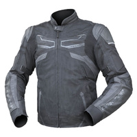 Dririder Climate Control Exo 3 Men's Motorcycle Jacket - Black/Black