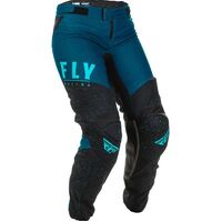 Fly Racing Lite Motorcycle Ladies Pants Size:5/6 - Navy/Blue/Black