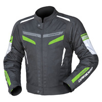Dririder Air-Ride 5 Men's Motorcycle Jacket - Black/Green