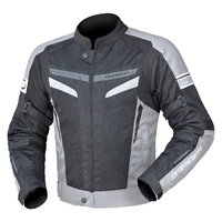 Dririder Air-Ride 5 Men's Motorcycle Jacket - Silver/Black