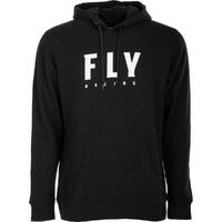 Fly Racing Youth Casual Badge Motorcycle Hoodie X-Small- Black