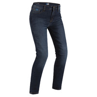 PMJ Caferacer Ladies Motorcycle Jeans - Unico Mid Blue