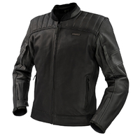 Argon Recoil Non Perforated Motorcycle Jacket - Black