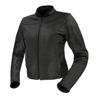 Argon Abyss Ladies Non Perforated Motorcycle Jacket - Black