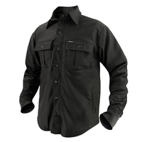 Argon Cleaver Shirt Motorcycle Jacket - Black