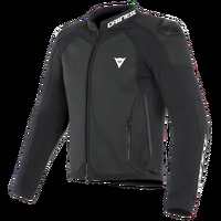 Dainese Intrepida Perforated Leather Motorcycle Jacket Matt Black/Matt Black/Matt Black 52