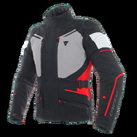 Dainese Carve Master 2 Gore-Tex Motorcycle Jacket Black/Frost-Grey/Red 50