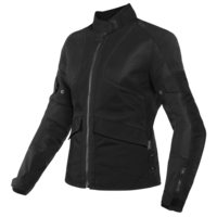 Dainese Air Tourer Lady Textile Mototcycle Jacket - Black/Black/Black
