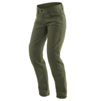 Dainese Casual Regular Lady Tex Mototcycle Pants - Olive
