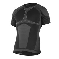 Dainese D-Core Dry Short Sleeve Mototcycle Tee - Black/Anthracite