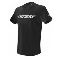 Dainese Casual Mototcycle T-Shirt - Black/White