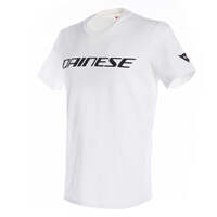Dainese Casual Motorcycle  T-Shirt - White/Black