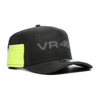 Dainese  Casual 9Forty Vr46 Cap Black/Fluo-Yellow/Osfm