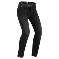PMJ Caferacer (With Belt) Motorcycle Jeans - Black