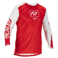 Fly Racing 2022 Lite Motorcycle Jersey - Red/White