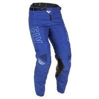 Fly Racing 2022 Kinetic Motorcycle Pants - Fuel Blue/White
