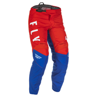 Fly F-16 Motorcycle Pant 2022 Red White Blue/28 Inch
