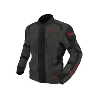 Dririder Compass 4 Youth Motorcycle Jacket - Grey/Black/Red