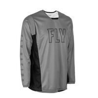 Fly Radium 2022 Motorcycle Jersey - Grey/Black 