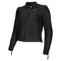 Argon Angel Motorcycle Leather Womens Jacket Black/L 6