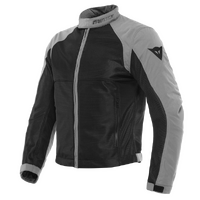 Dainese Sevilla Air Tex Motorcycle  Jacket - Black/Charcoal-Gray