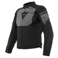 Dainese Air Fast Textile Motorcycle  Jacket - Black/Gray/Grey