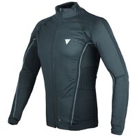 Dainese D-Core No-Wind Thermo LS T-Shirt - Black/Anthracite