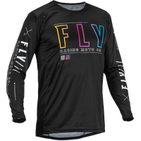 Fly Racing 2023 Lite Special Edition Avenge Jersey - Black/Sunset 