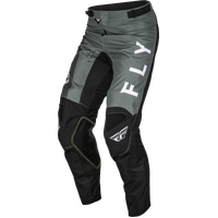Fly Racing Kinetic Jet Motorcross Pants - Dark Grey/Black